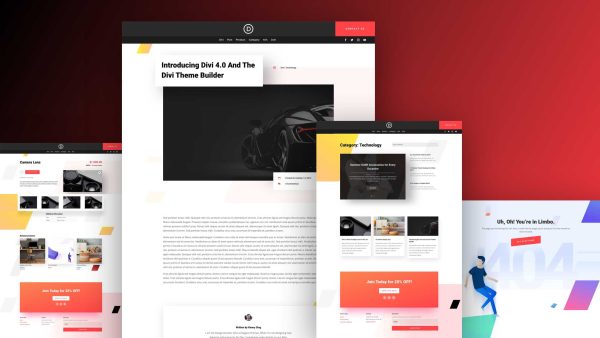 Design unique website with divi theme